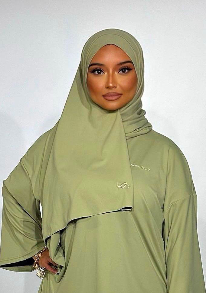 Hijab swim matcha