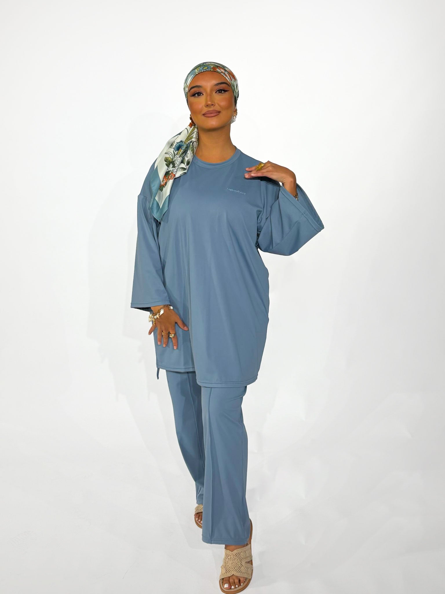 Burkini Osaka bleu denim