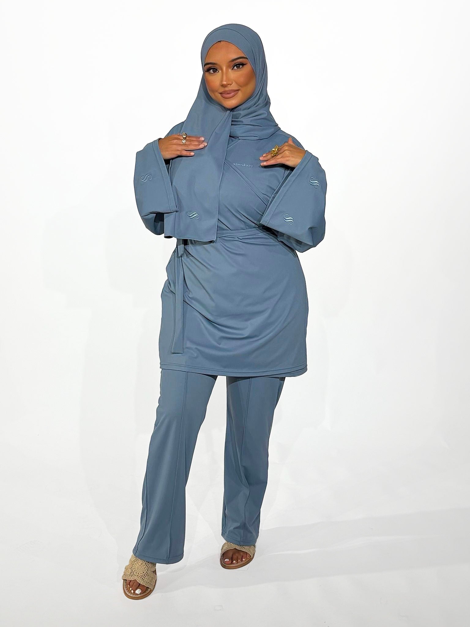 Burkini Osaka bleu denim