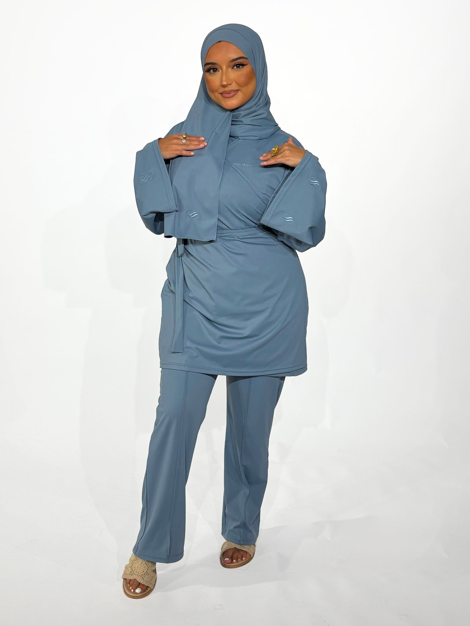 Burkini Osaka bleu denim
