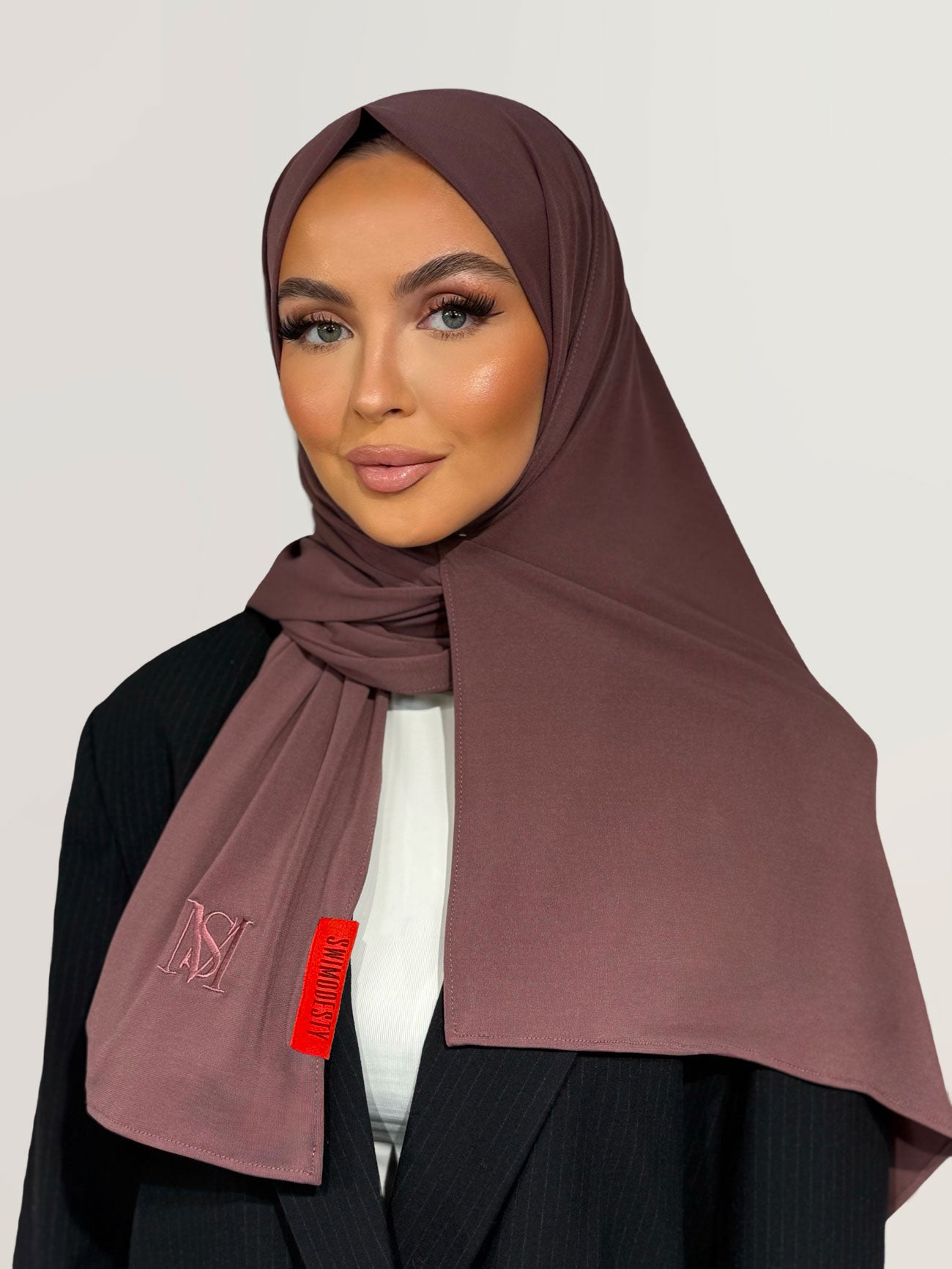 Voile en Jersey Premium Prune Silky