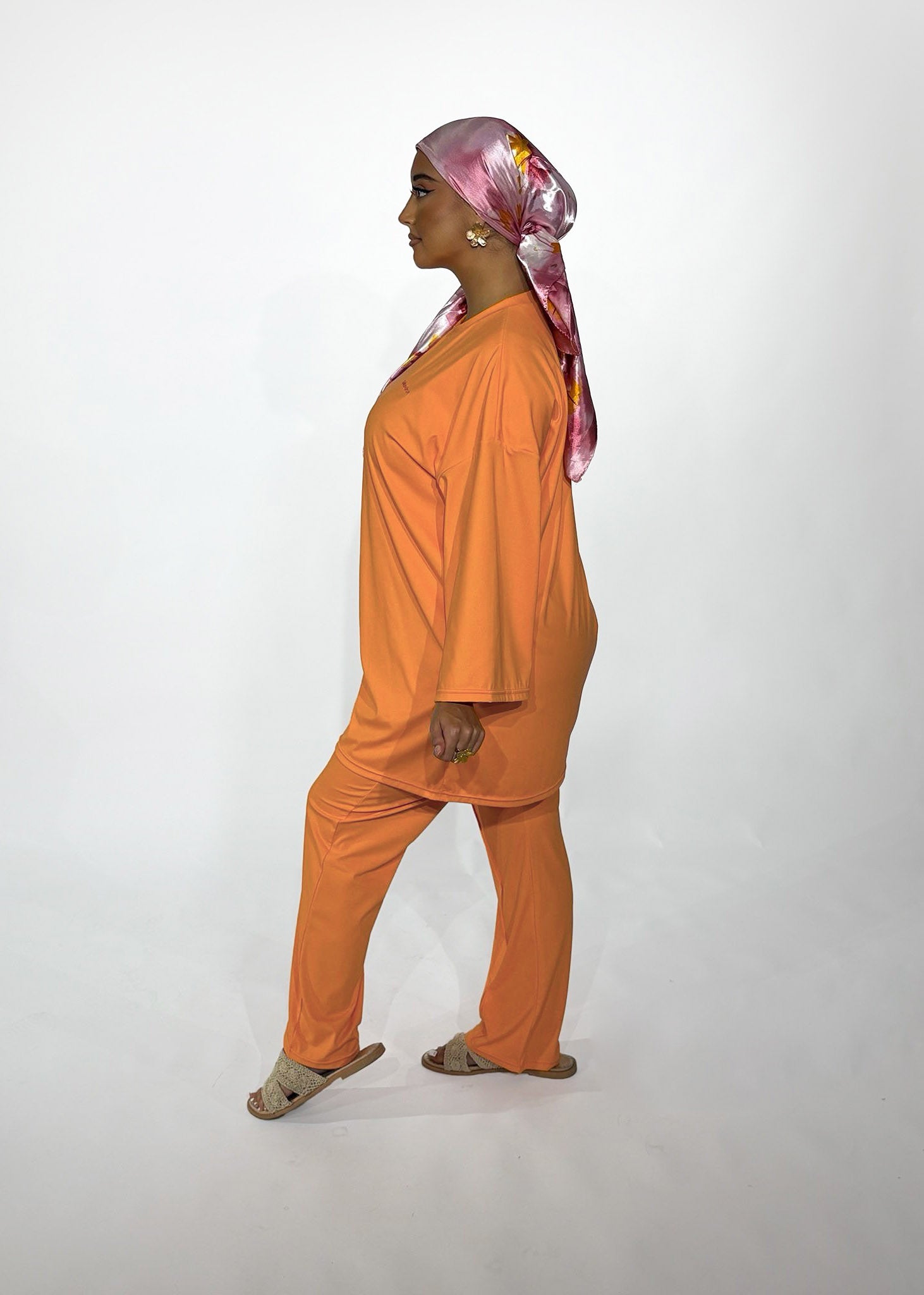 Burkini Osaka orange pastel