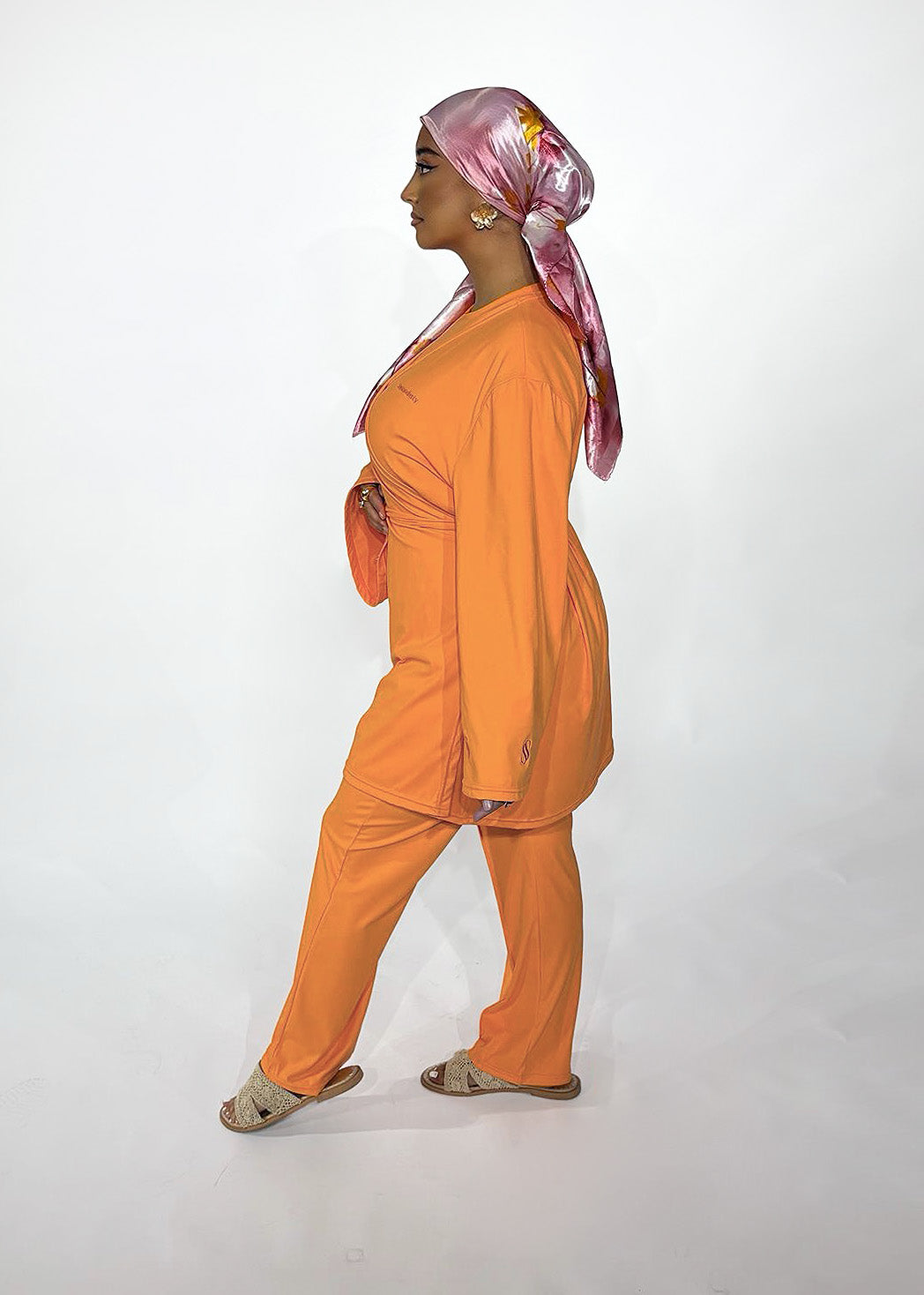 Burkini Osaka orange pastel