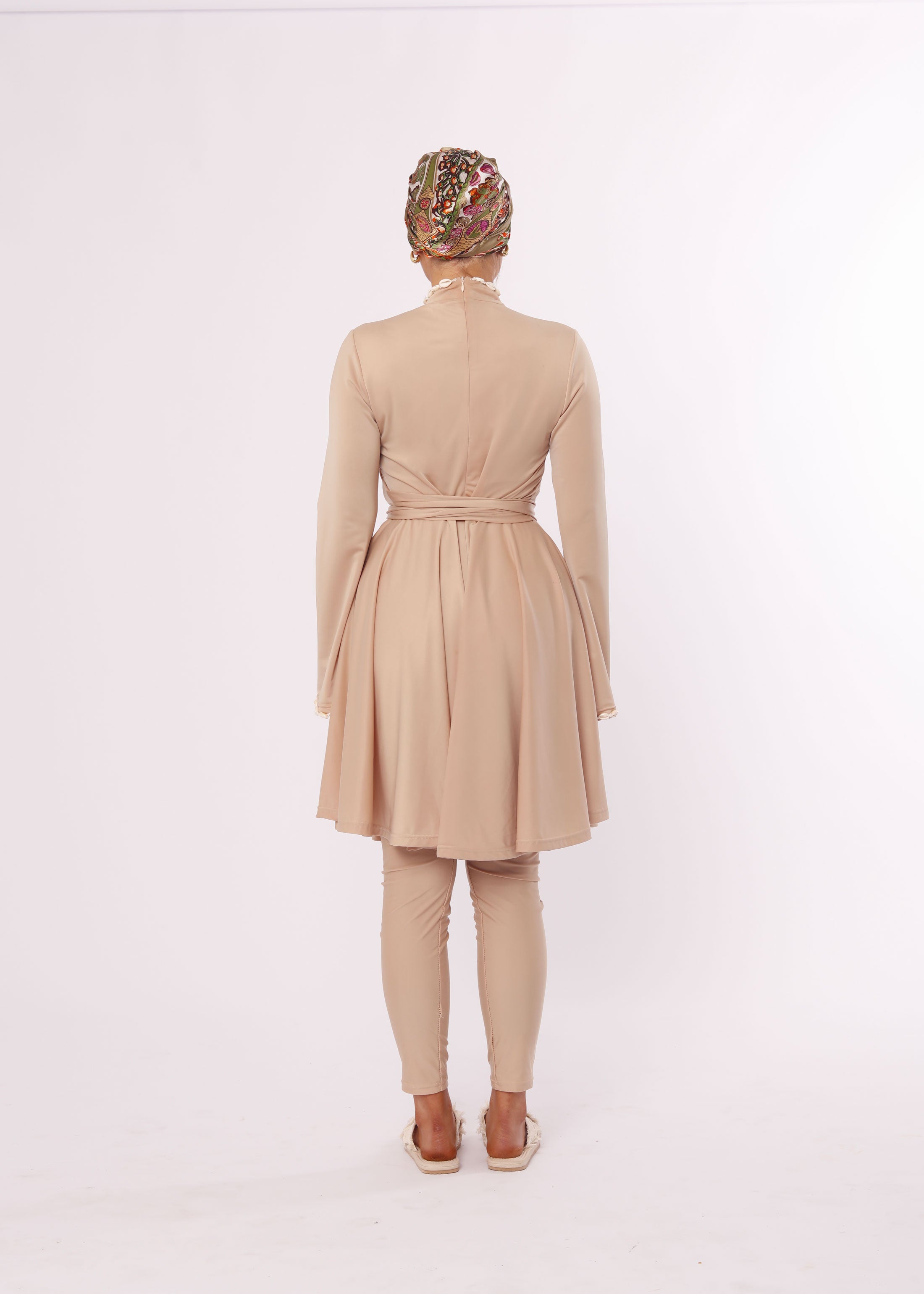 Burkini Coquillage Beige