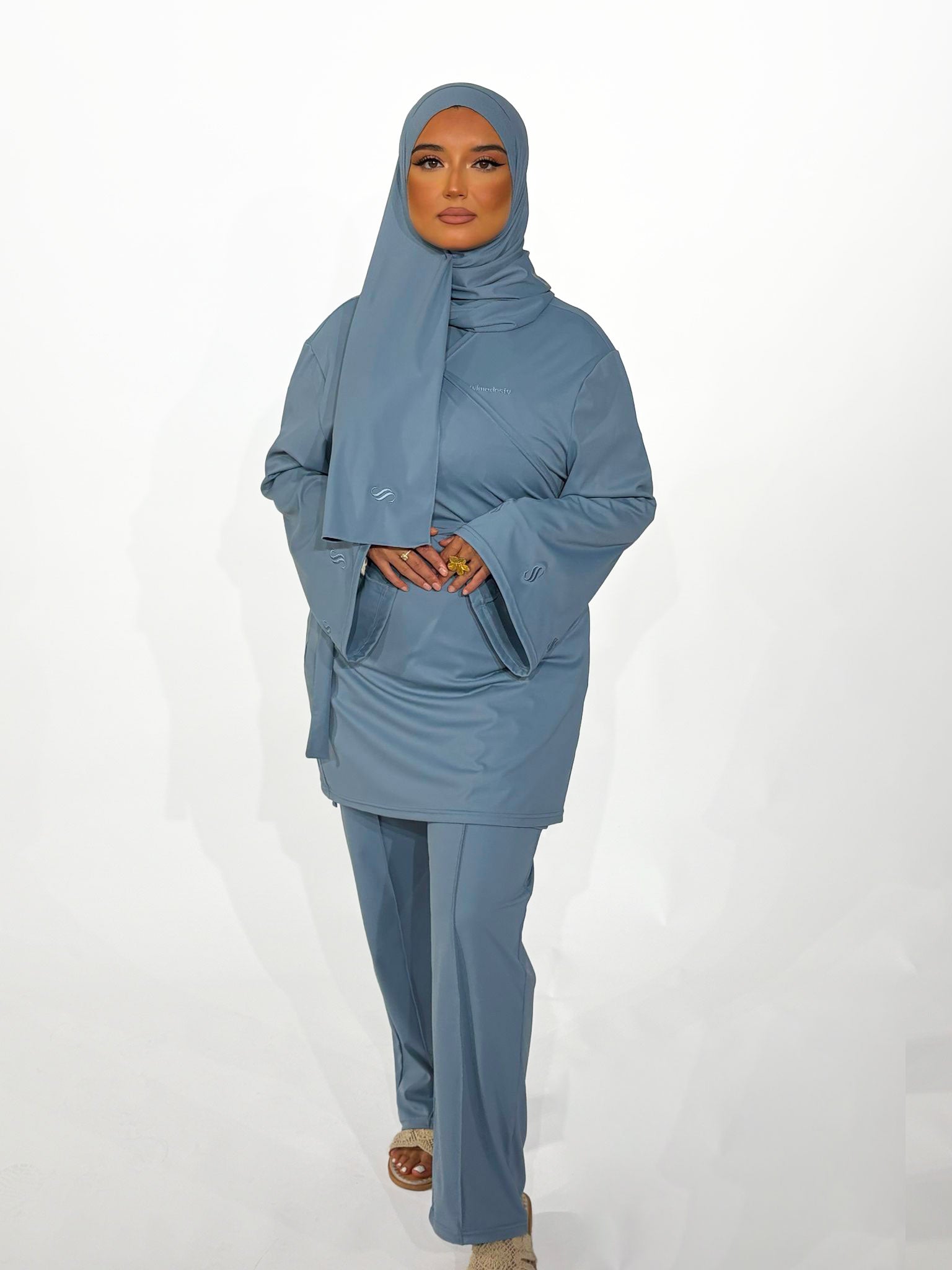 Burkini Osaka bleu denim