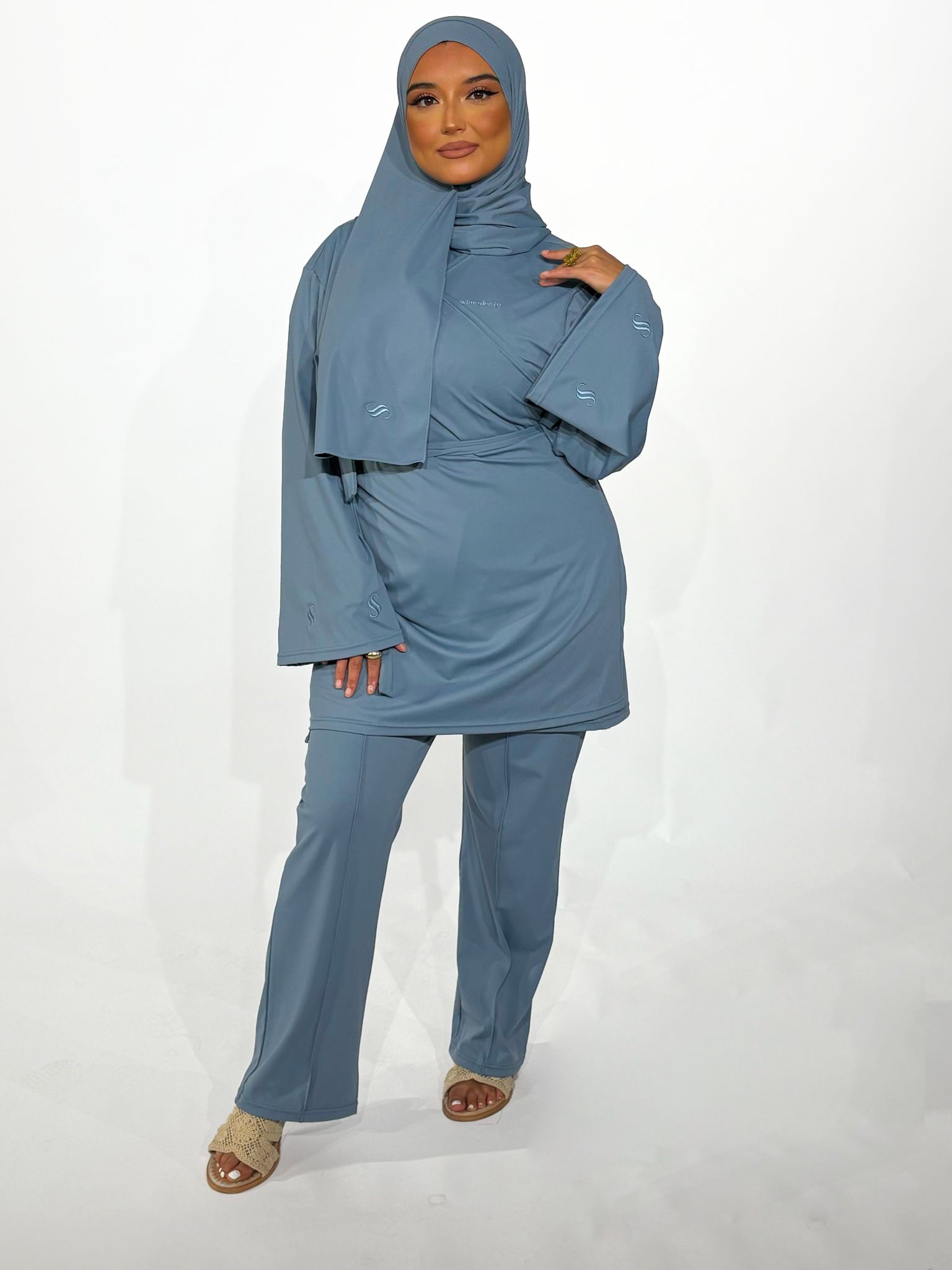 Burkini Osaka bleu denim