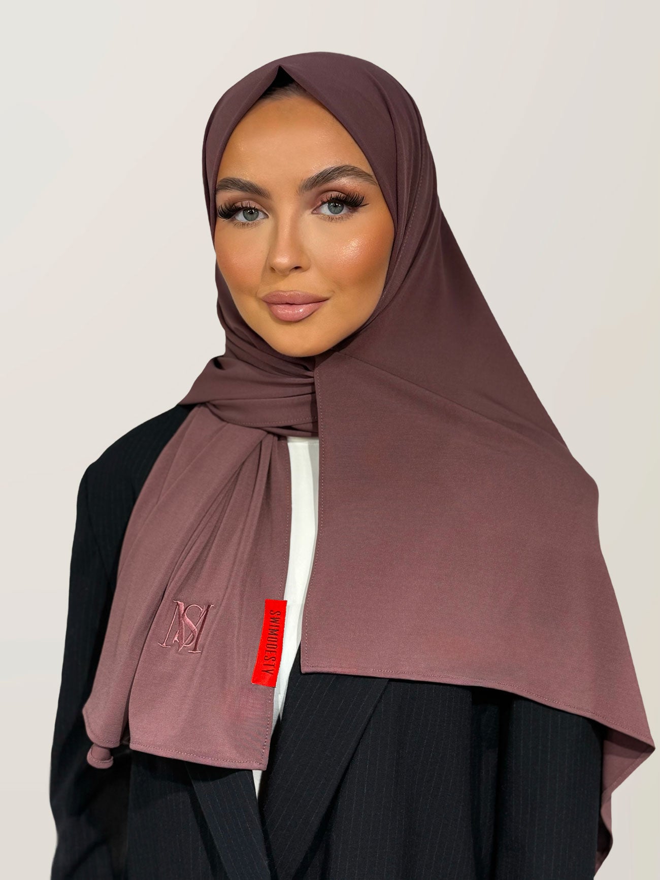 Voile en Jersey Premium Prune Silky
