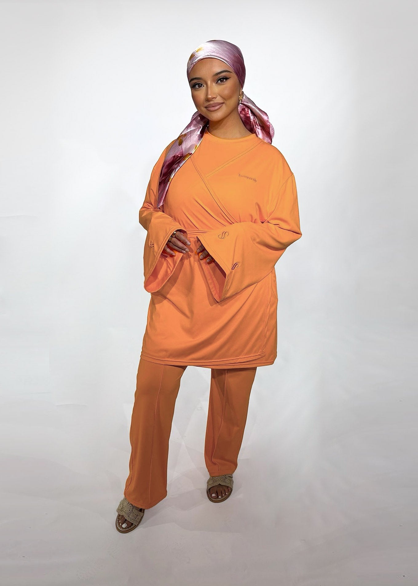 Burkini Osaka orange pastel