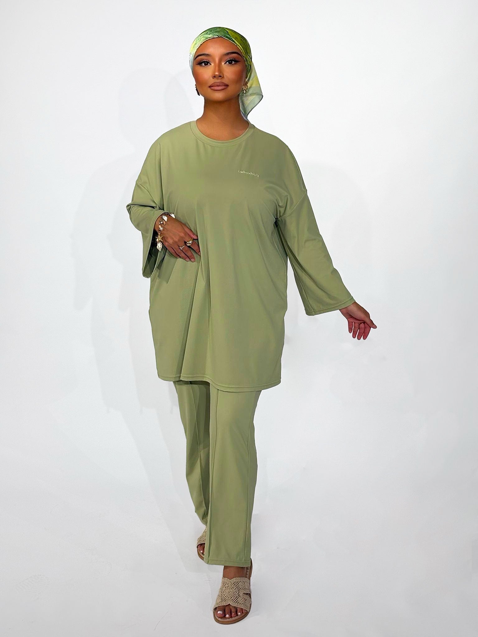 Burkini Osaka matcha